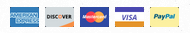 Zahlung per PayPal, Kreditkarte, Lastschrift, Apple Pay und Google Pay